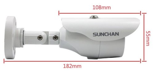 SUN-720NV уличная AHD видеокамера 1280/720, ИК - свет 20 метров.